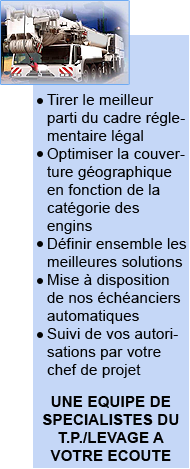 transport exceptionnel travaux publics levage